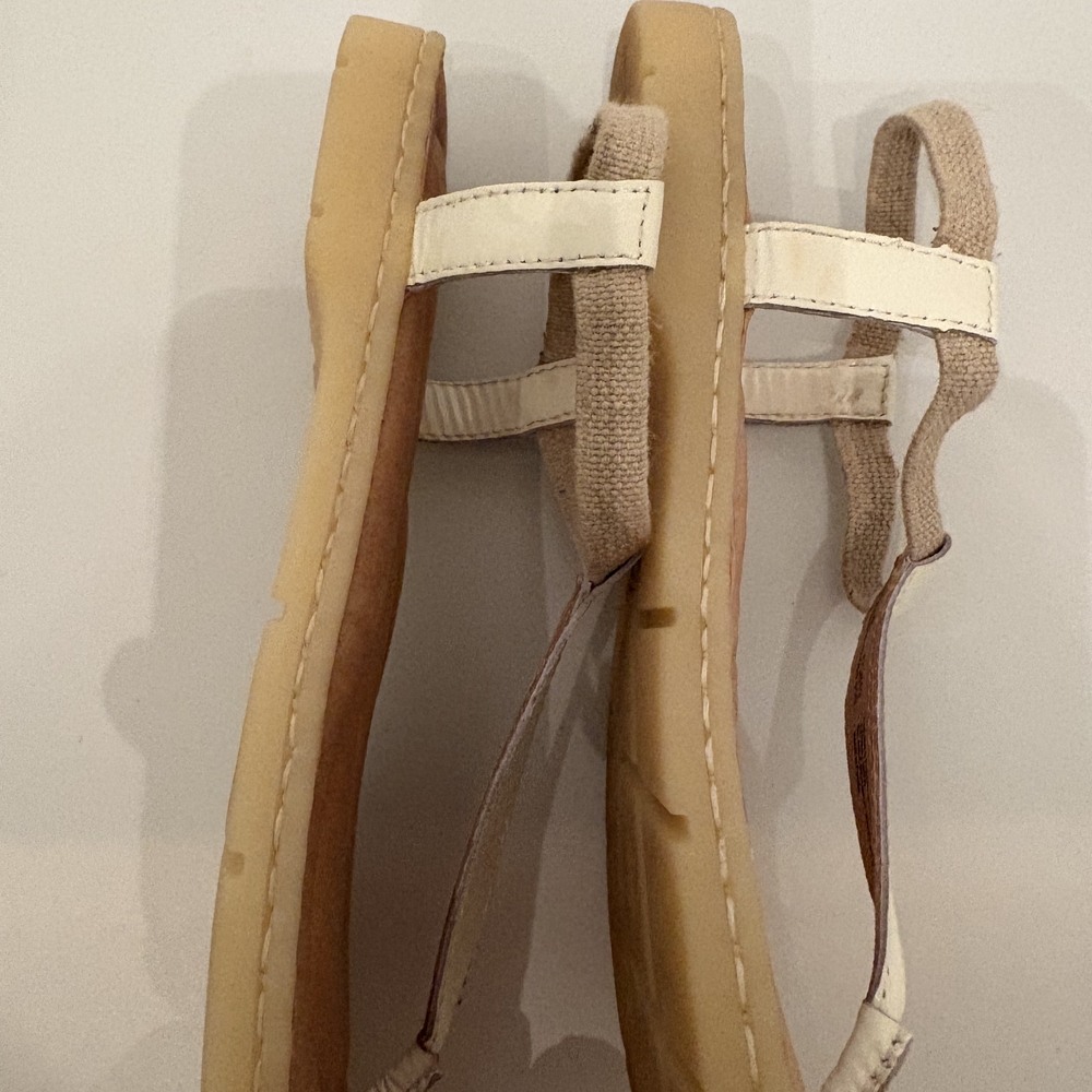 Born Women's White Sandals - Picture 2 of 4